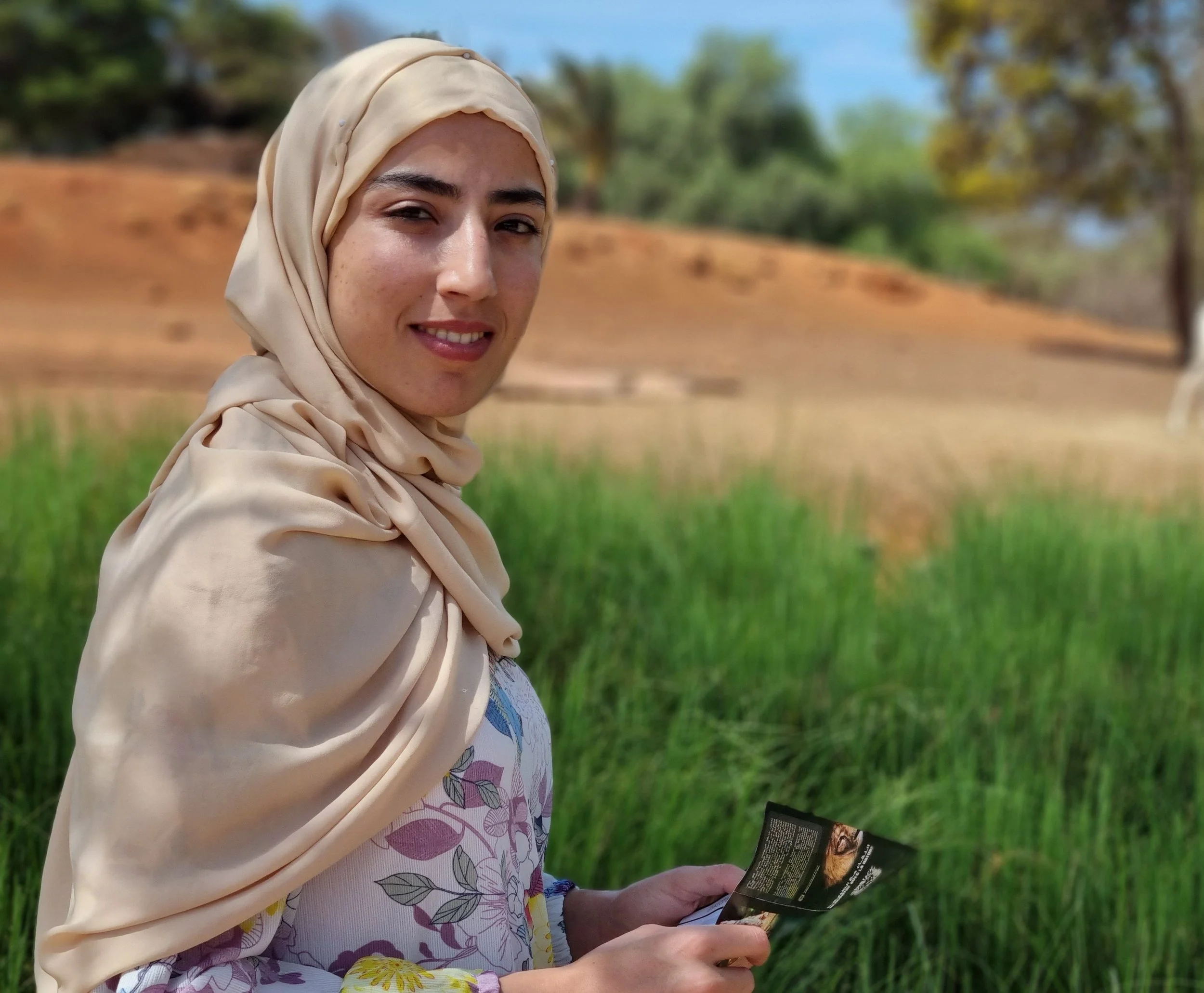 Welcome to Rachida, the latest volunteer to join the growing RGWN team