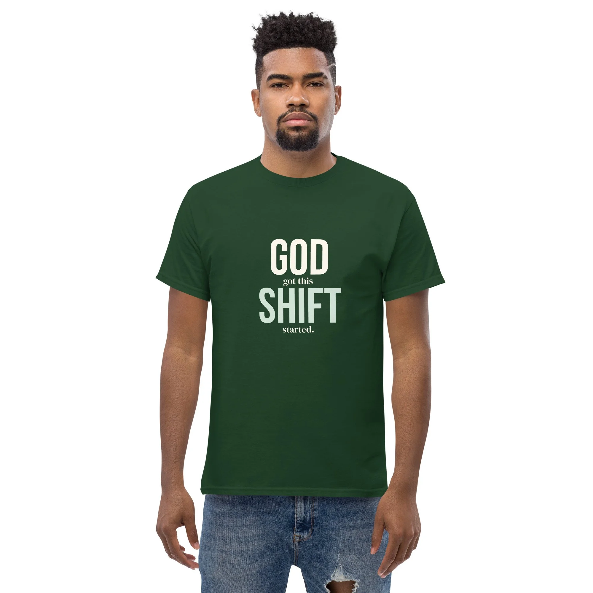 God Shifted Unisex Tee - Sky