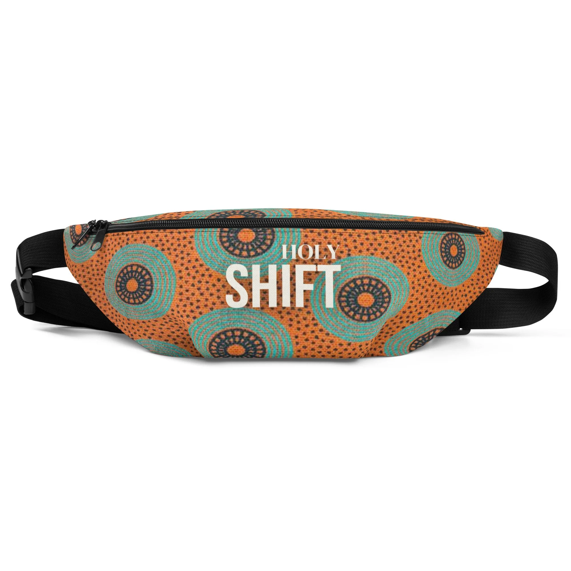 African Shoi Shoi Blue/Orange Holy SHIFT Fanny Pack