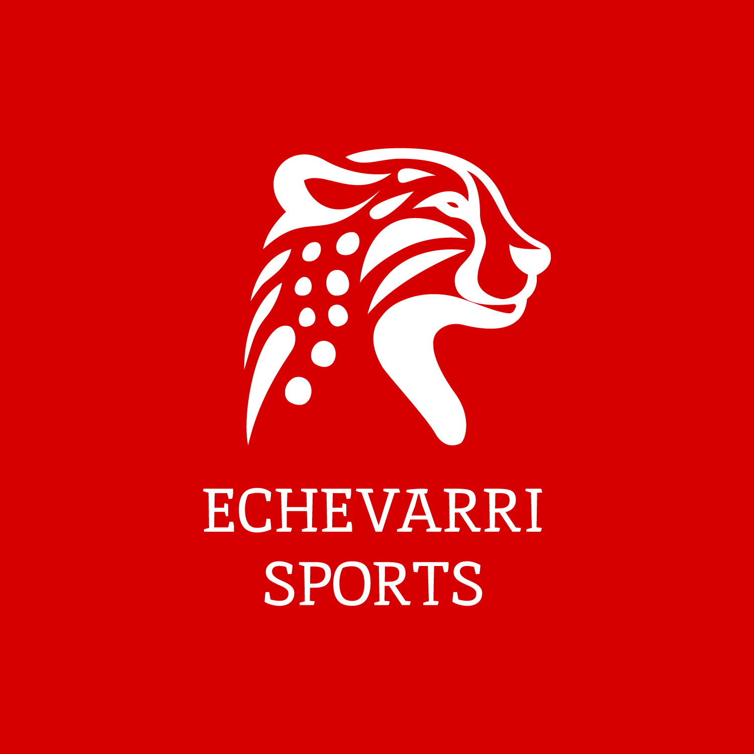 Echevarri Sports Logos 19 White Logo, Red Background.png