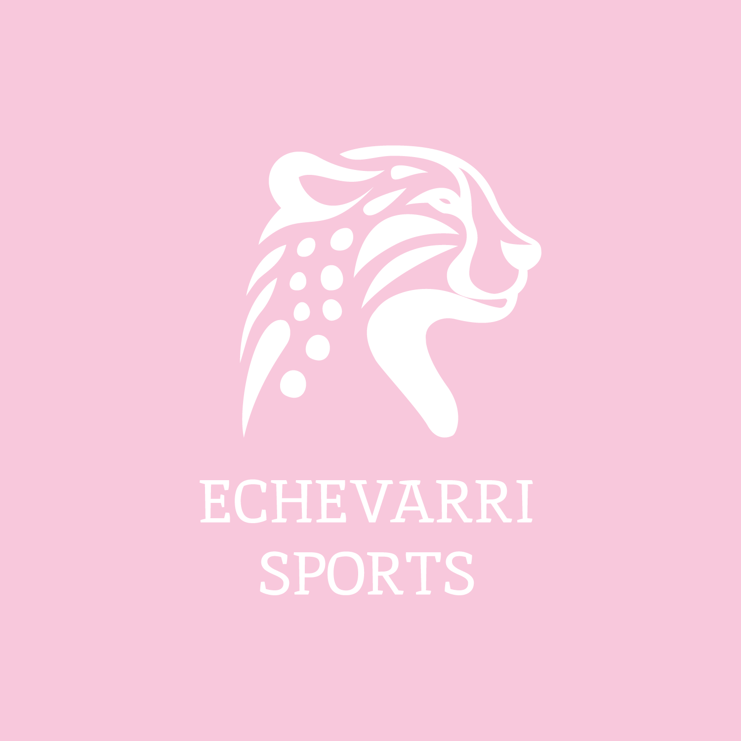 Echevarri Sports Logos 17 White Logo, Pink Background.png