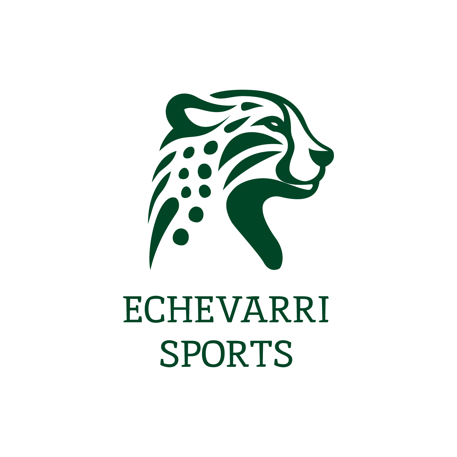 Echevarri Sports Logos 08 Green Logo, White Background.png