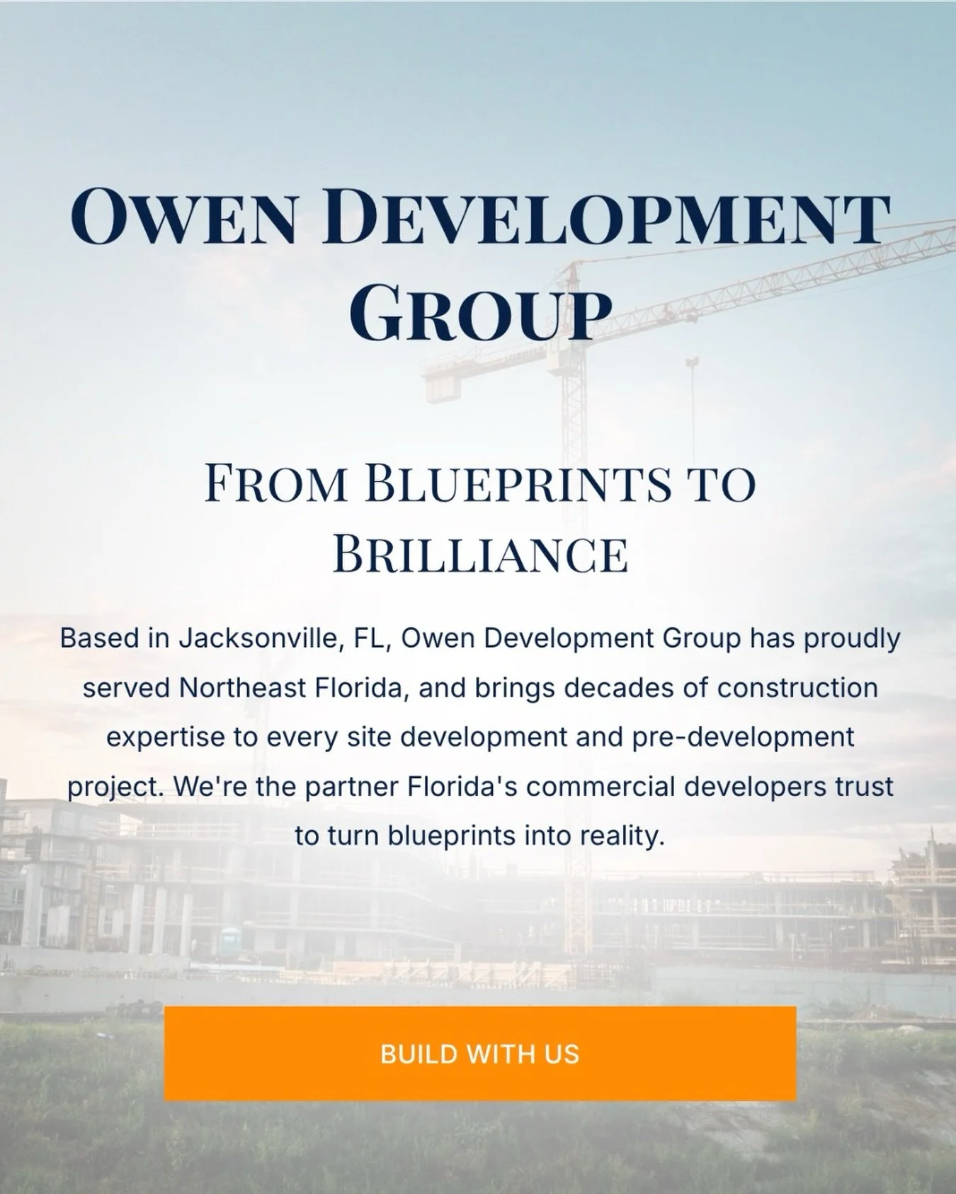 Our new website is officially live.

At Owen Development Group, we believe clarity matters. That applies to our work in the field and to how we show up beyond the job site. Our updated website is designed to clearly reflect who we are, what we do, an