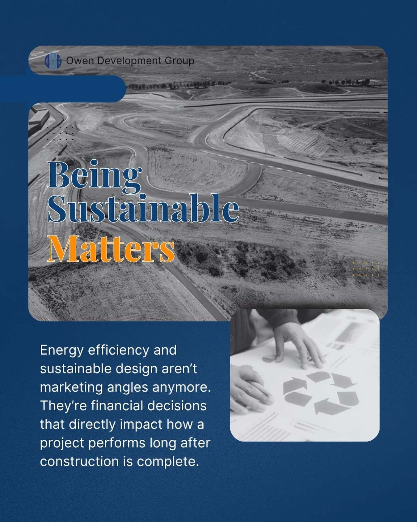 Energy efficiency and sustainable design aren&rsquo;t marketing angles anymore. They&rsquo;re financial decisions that directly impact how a project performs long after construction is complete.

The conversation has shifted. It&rsquo;s no longer abo