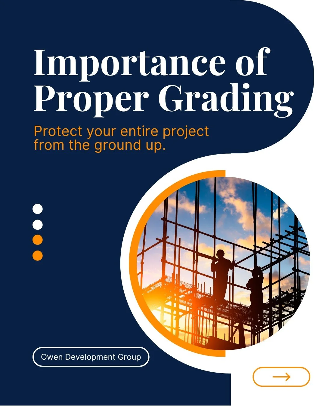 Most people don&rsquo;t think much about grading until something goes wrong. Water doesn&rsquo;t drain the way it should, foundations start having issues, or the site just doesn&rsquo;t function as intended.

The reality is that grading isn&rsquo;t j