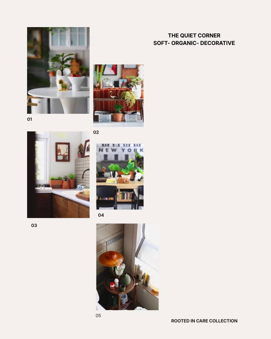 Quiet Corner Decor Set- Rooted in Care Collection