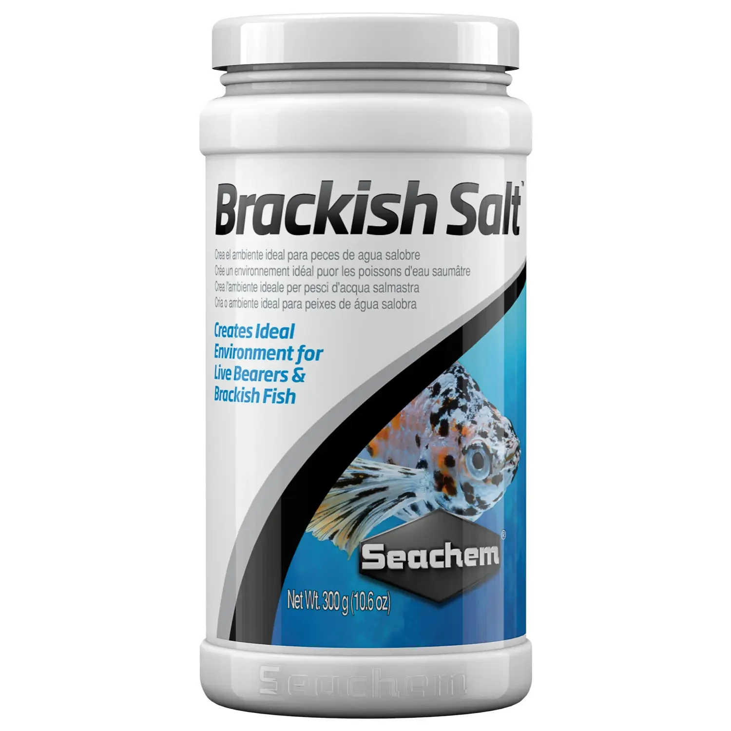 Seachem Brackish Salt™ – Sels spécialisés pour eau saumâtre & variée