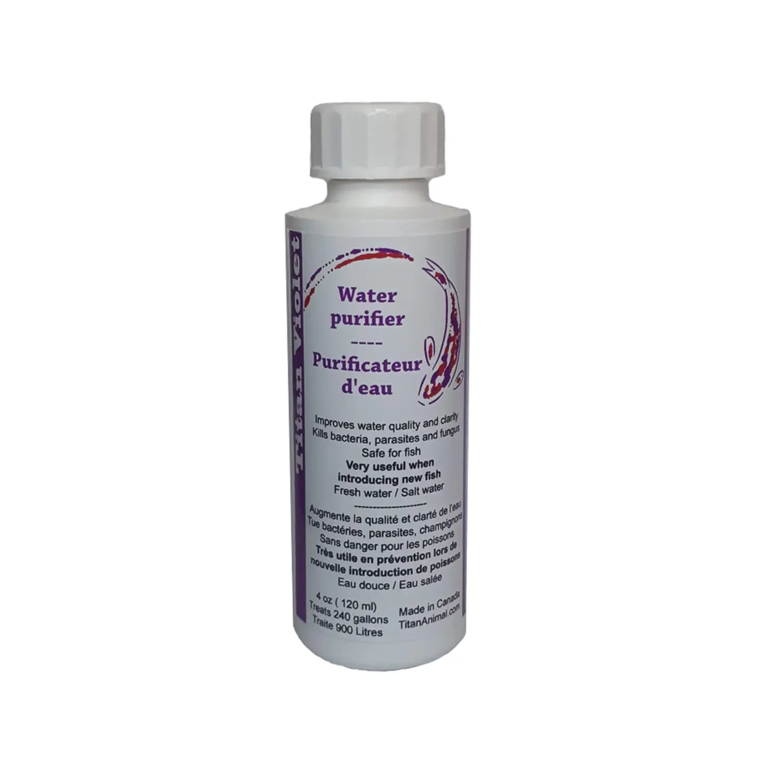Titan Violet – Permanganate de potassium 4 oz (118 ml)