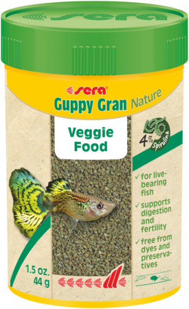 Veggie Food Guppy Gran Sera Nature 44 g