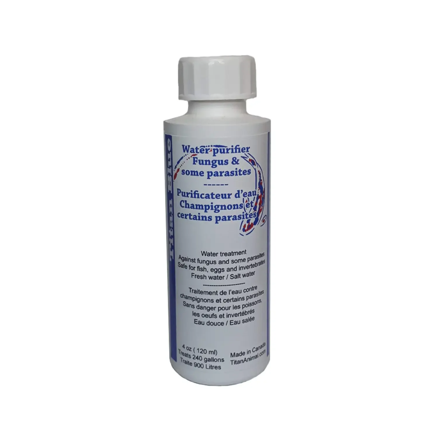 Bleu de méthylène – 4 oz – Traitement pour aquarium