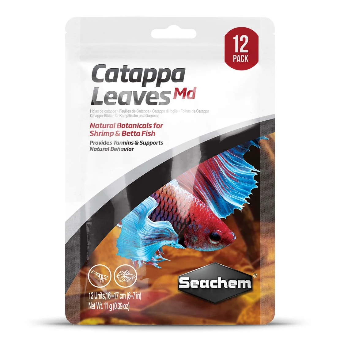 Feuilles de catappa Seachem