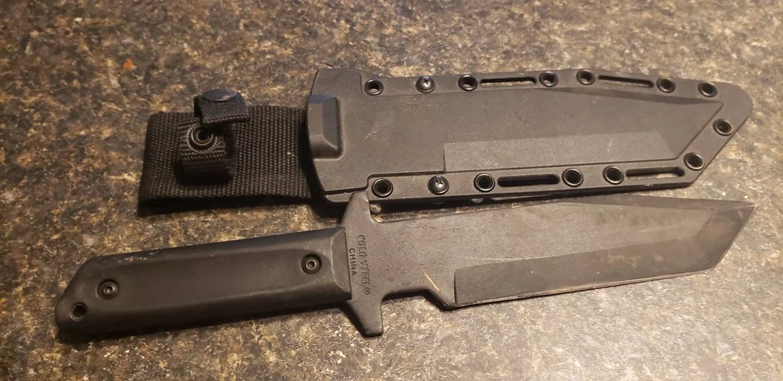 COLD STEEL G.I. TANTO: PRACTICAL KINIFE FOR OUTDOOR CHORES