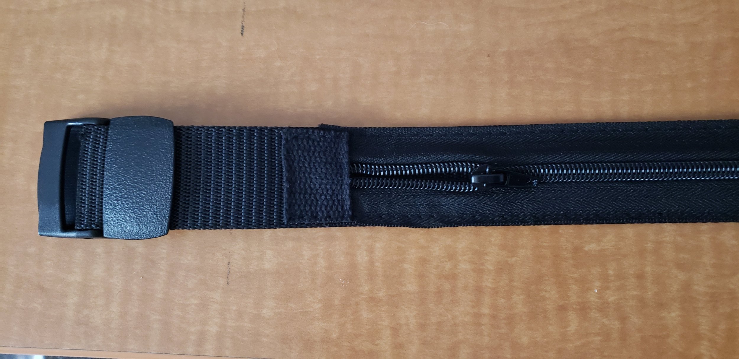 secret compartment in EDC belt