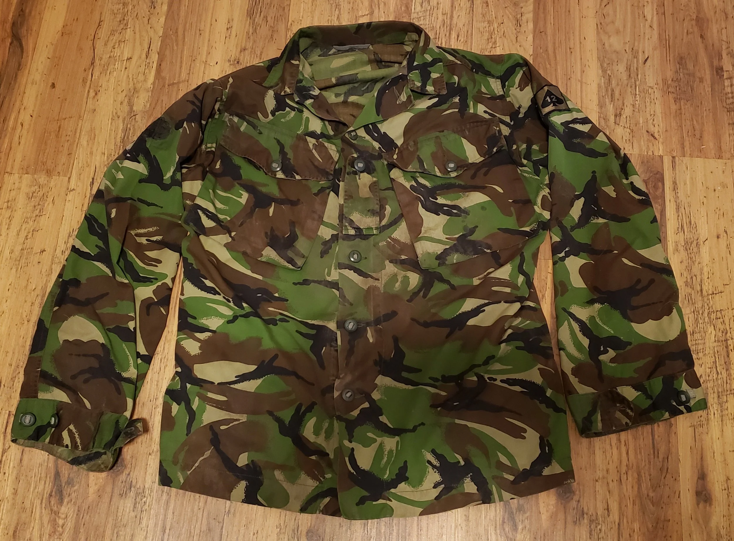 BRITISH DPM COMBAT SHIRT