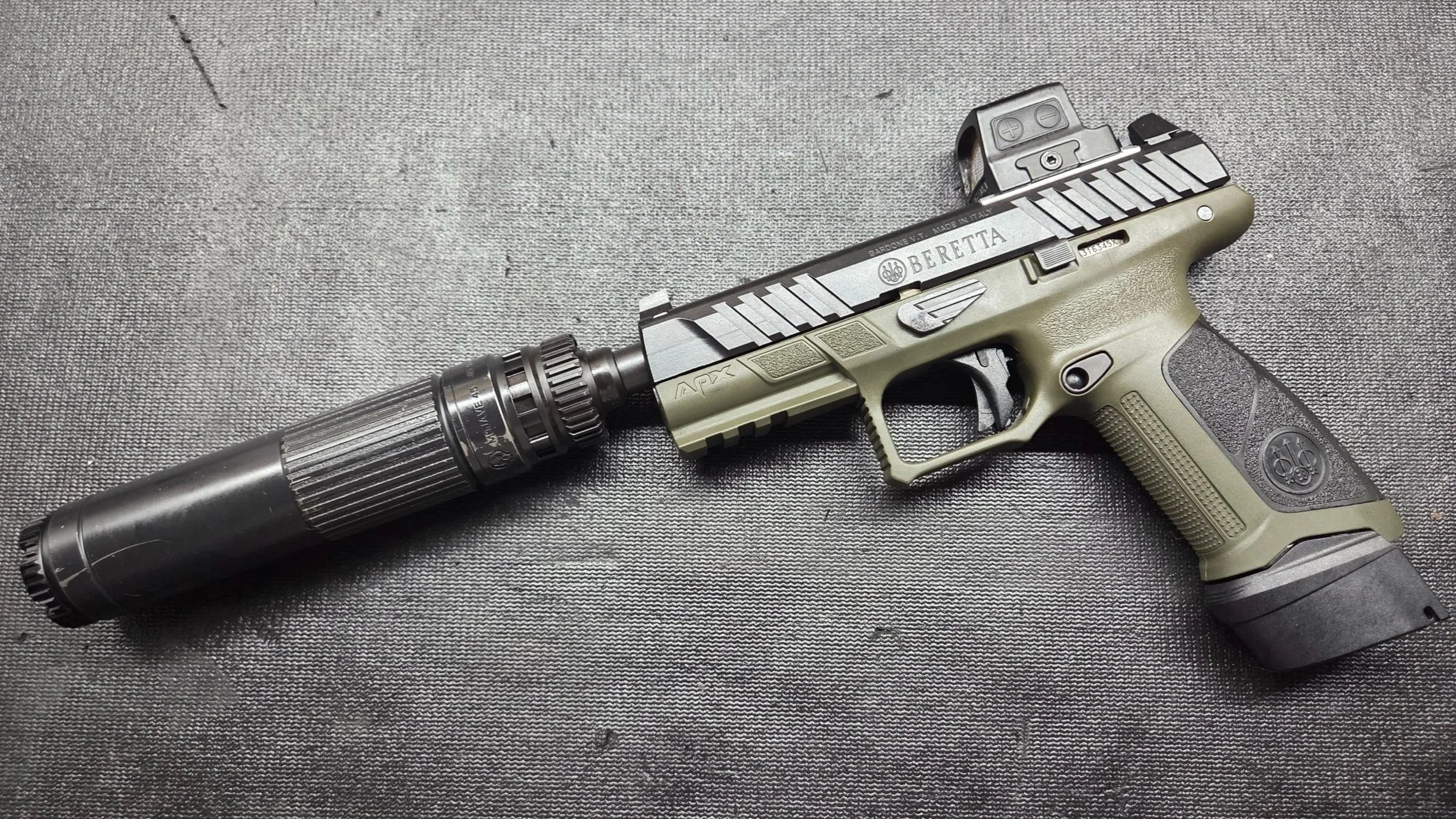 Beretta APX A1 Tactical: First 1,000 Rounds Suppressed