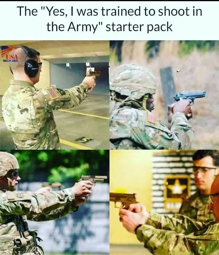 MILITARY FIREARMS TRAINING IS A JOKE, AT BEST