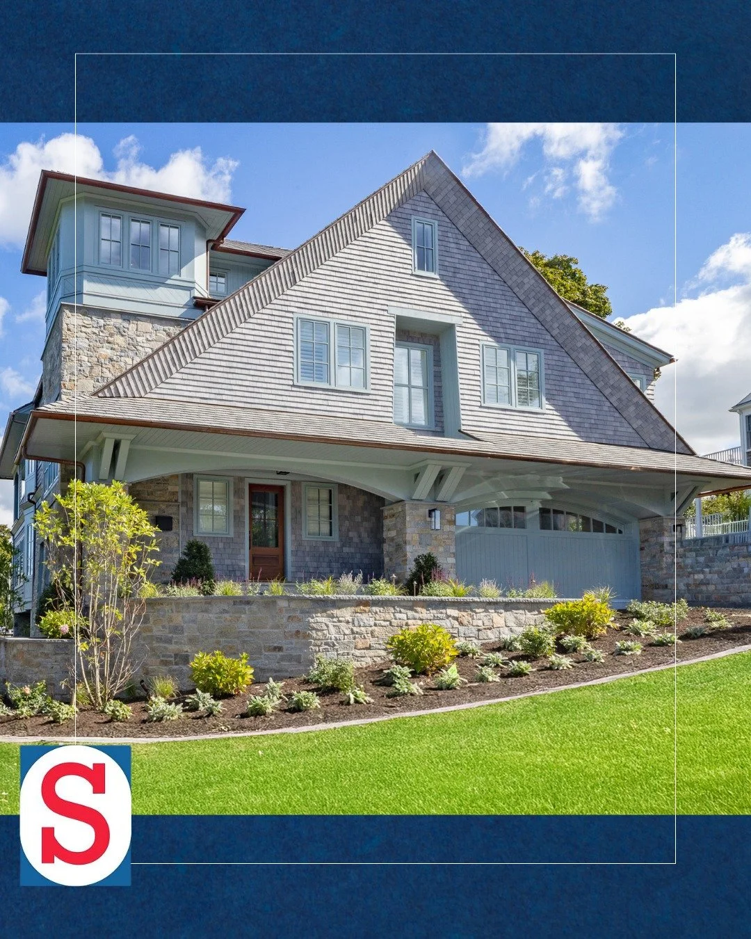 Proud to share one of our latest projects on the South Shore, a custom design-build that brings timeless architecture and modern craftsmanship together. Every detail reflects the precision, partnership, and pride that define the Shepard Construction 