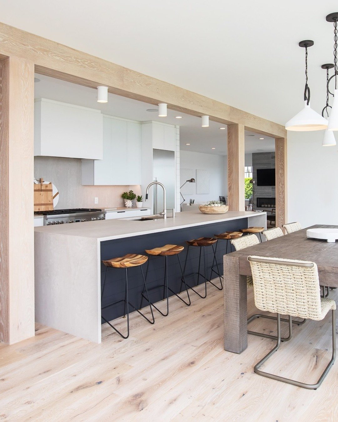 Morning coffee. Weeknight dinners. Weekend hosting. With an open layout, statement island, and seamless flow to the dining area, this kitchen was built for everyday moments.

Let&rsquo;s get started on your next project! 

#ShepardConstruction #Desig