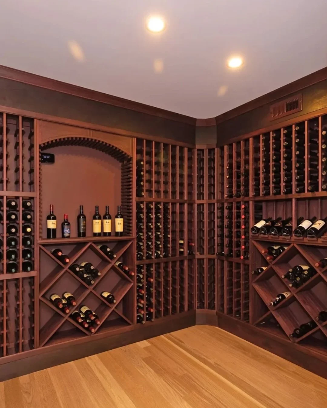 Designed with depth and precision.
Custom millwork, integrated storage, and carefully controlled conditions come together to create a wine room that is as functional as it is refined.

#ShepardConstruction #CustomHomesMA #LuxuryInteriors #WineCellar 
