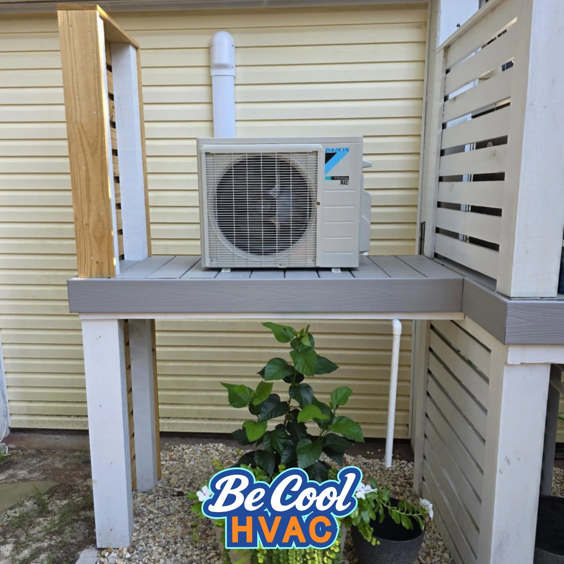 Image of a mini split unit for energy efficient cooling in Foley, Alabama
