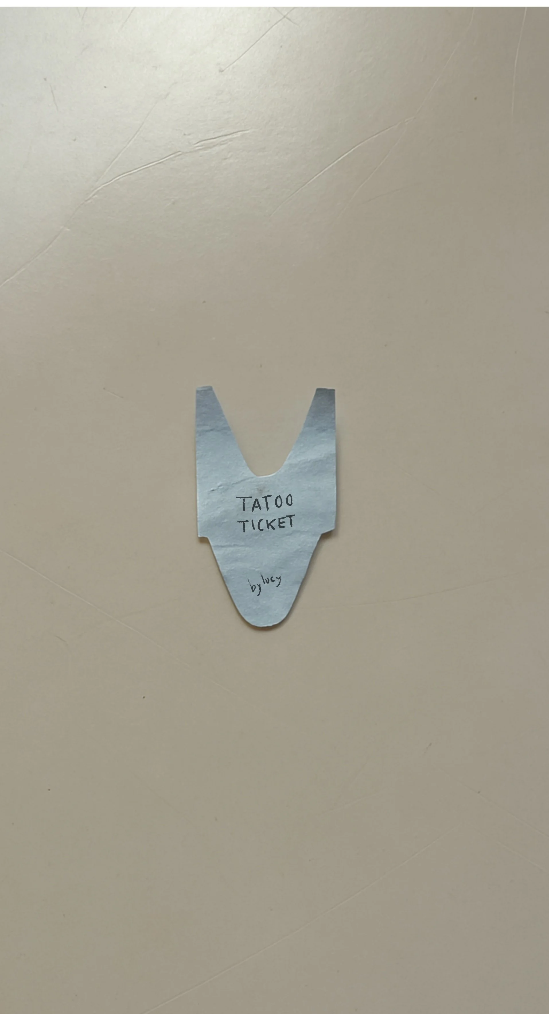 General Tattoo Ticket