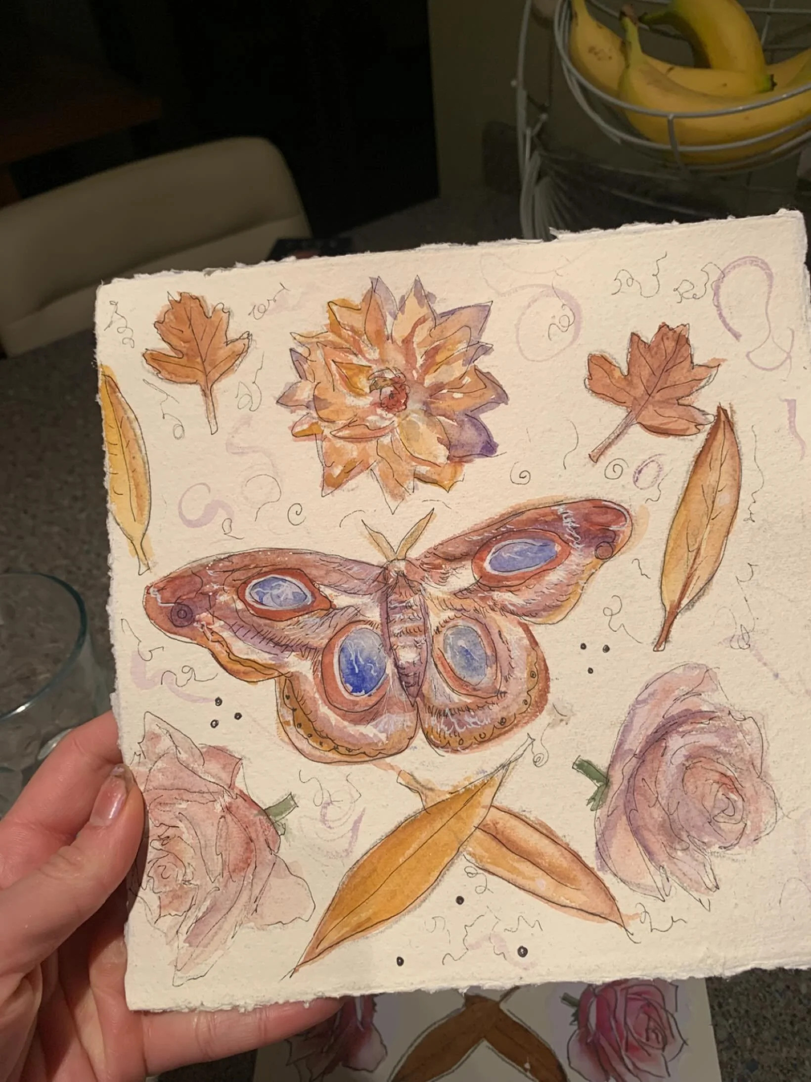 Look how cute my butterfly is! 🦋✨

I created this piece with the guidance and assistance of @ecarvosso.art who held a glorious workshop alongside @ground_and_flowyoga 

Do you ever feel so grateful for someone sharing their gifts and talents with th