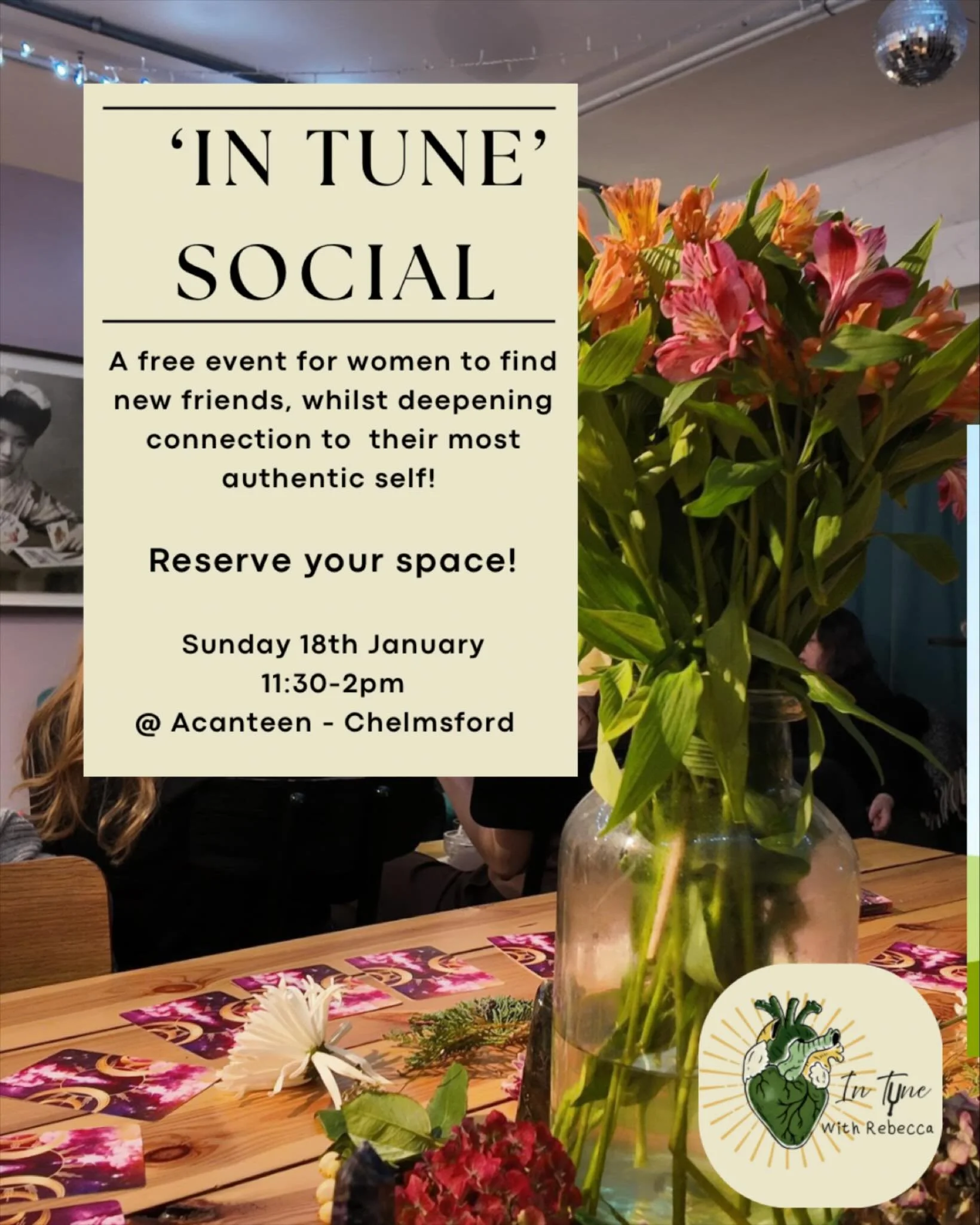 LADIES - IT&rsquo;S TIME AGAIN, 

Connect, experience and expand through this beautiful FREE event

If you&rsquo;ve been curious for a while this is your opportunity to be apart of something ✨magical ✨

Tickets in bio!