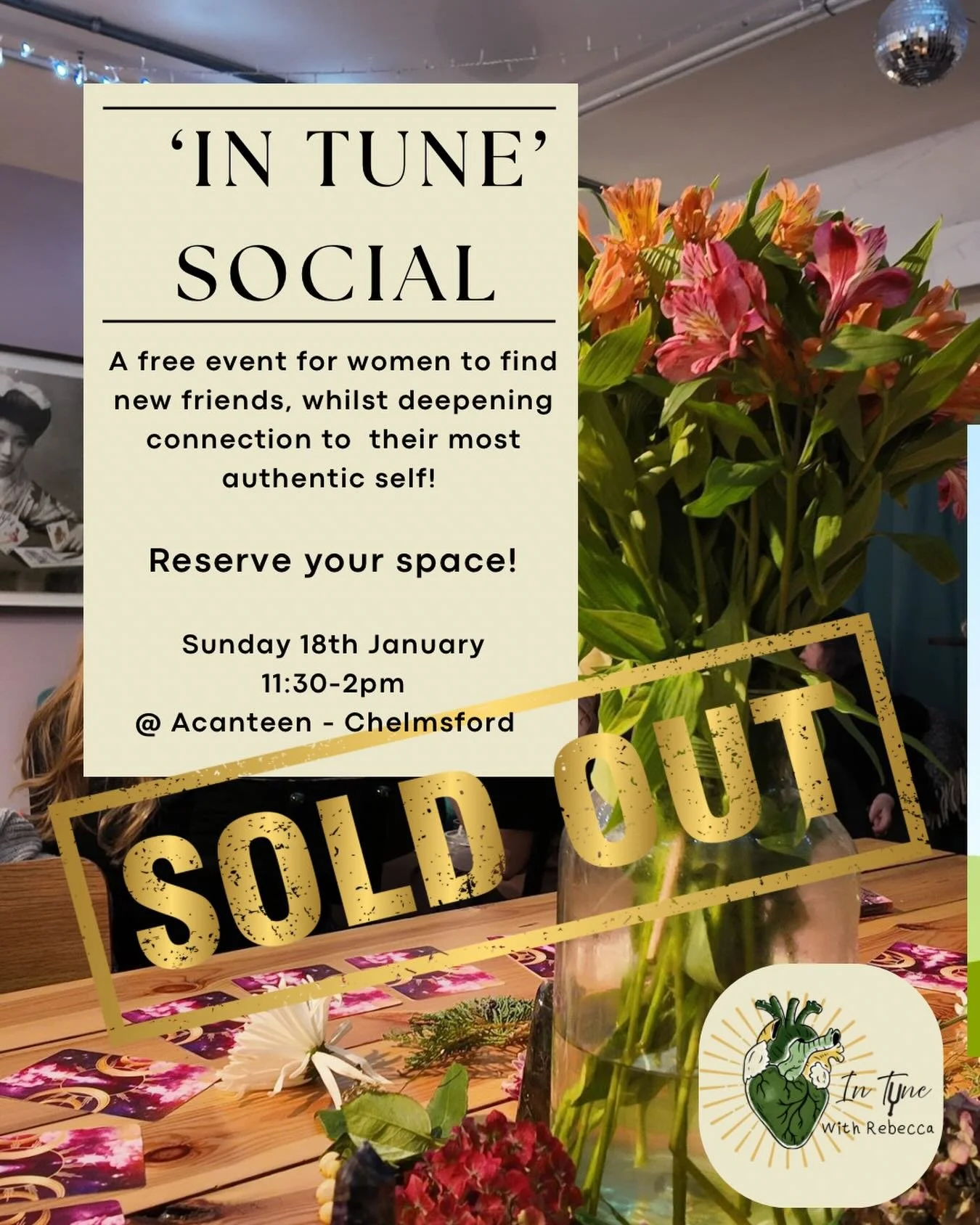 You guys did it again!!! 🦋✨

So excited for this Sunday, nothing compares to connecting, gathering and chatting with you all 🫀

Keep your eyes peeled for the next date&hellip;