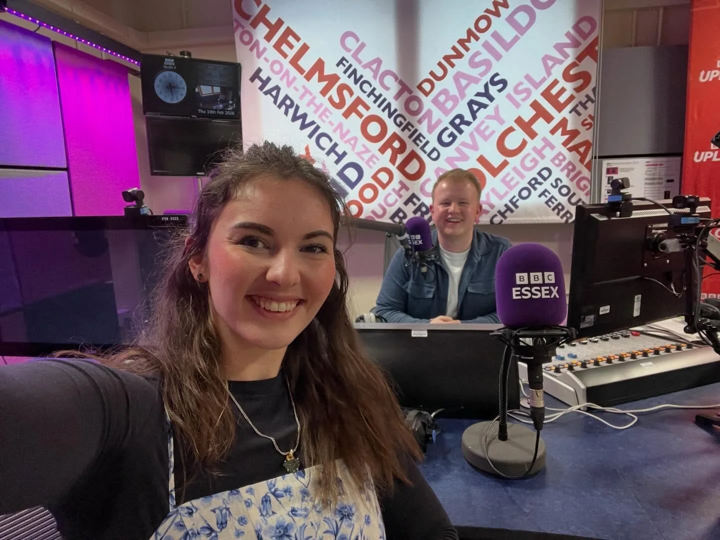 Had a lot of in talking to @this_ispeachy for @bbcessex 🫶🏻✨

Thankyou for having me on to talk creativity, Chelmsford and communities 🕺🏼💫