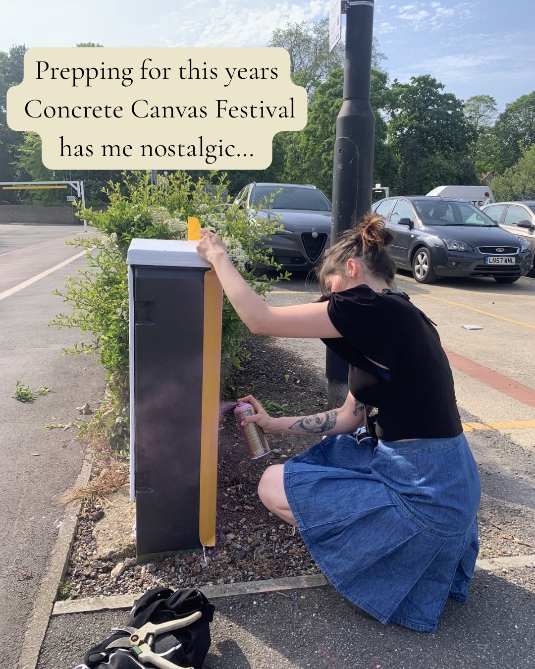 It&rsquo;s been a minute&hellip;. 

So excited to be back again for this years fest, 2924 was such a massive stepping stone for me as an artist, plus got to meet the amazing @reallynosuchthingasbadweather live in the flesh! 

How do you feel about @c