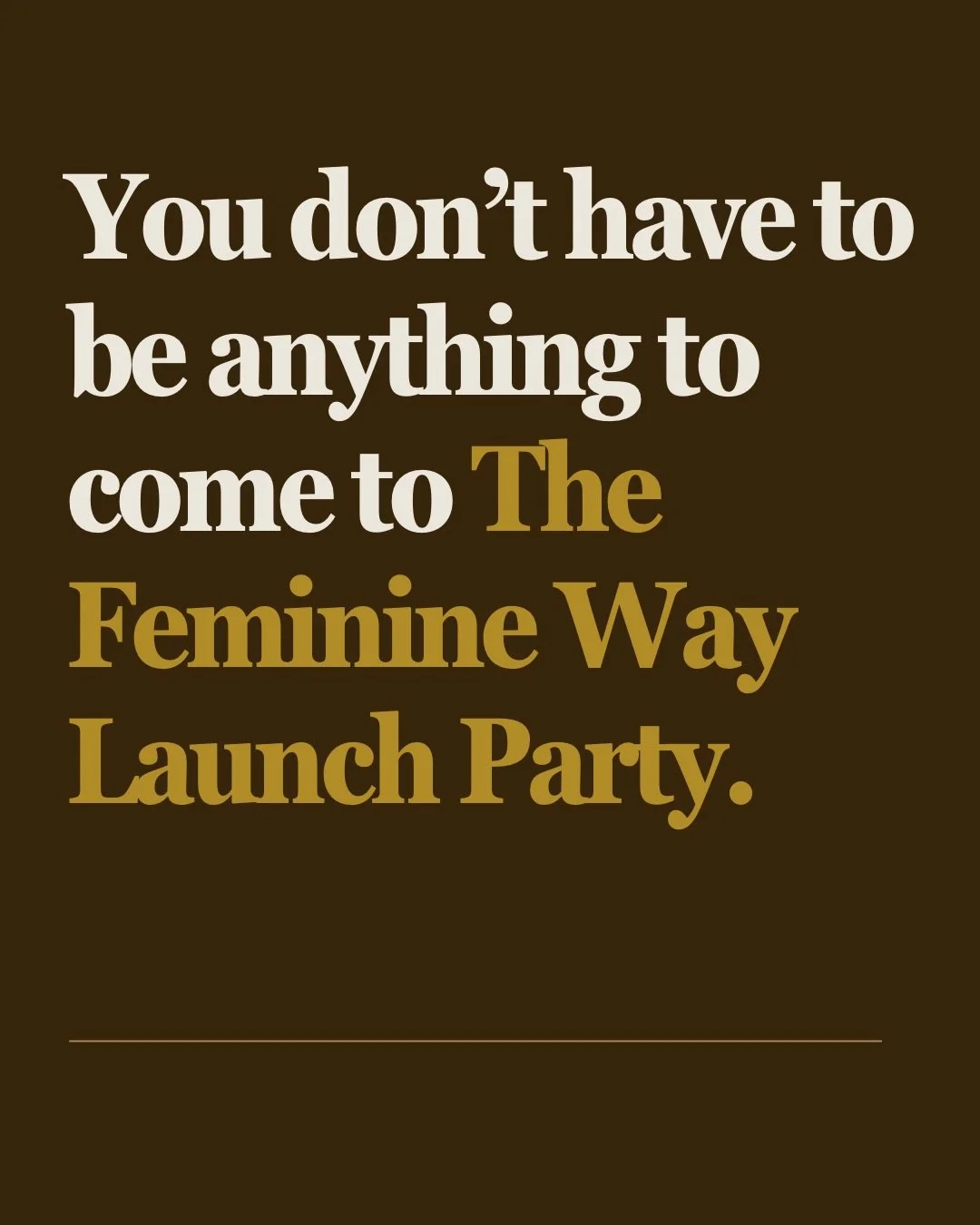 Ever experienced a space when people are really really? 

I get to every time I host! 

Hence why I wanted to throw a party to celebrate every amazing woman that I know and 🤞🏻 you get to meet one another too! 

Friday 29th May
7:30-10pm
Cornerstone