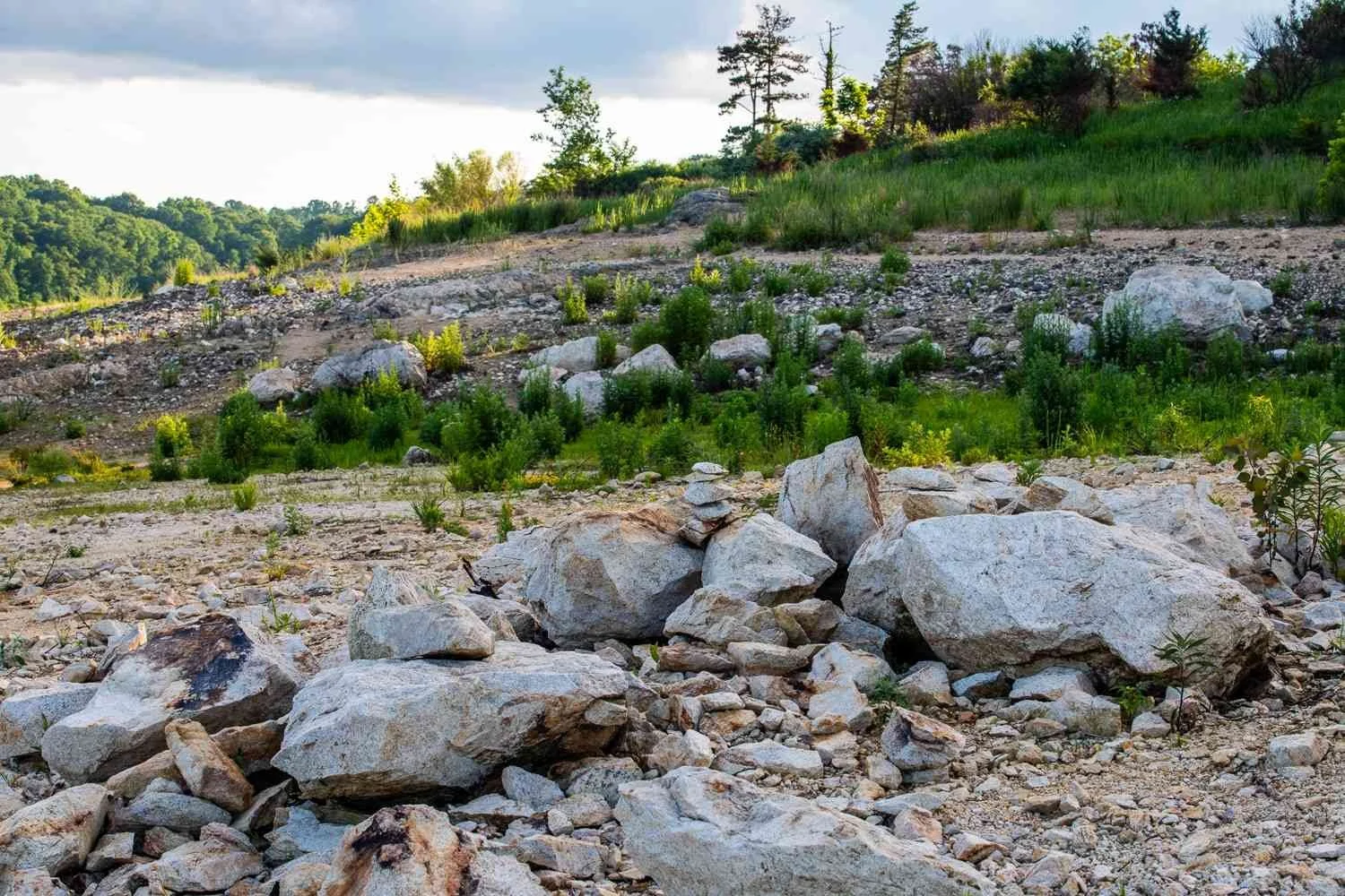 Shot with a Long Lens, the scene is slightly collaped.