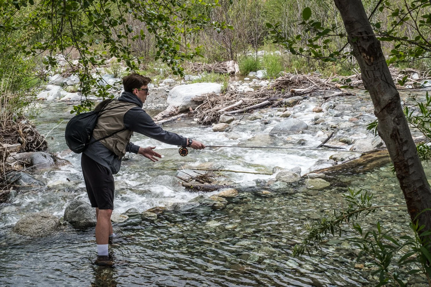 Fishing East Fork San Gabriel River