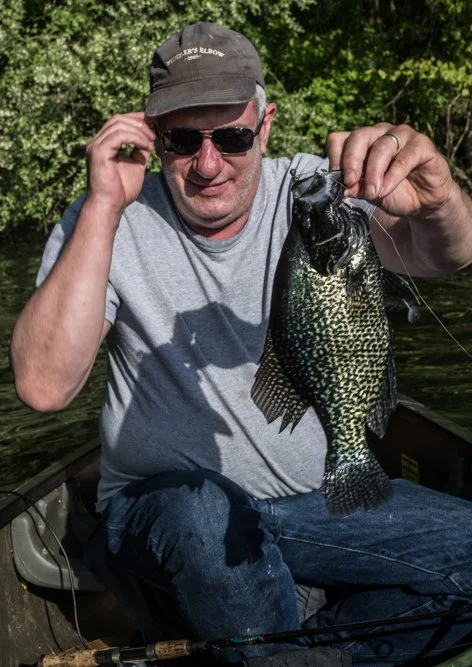 A big crappie.
