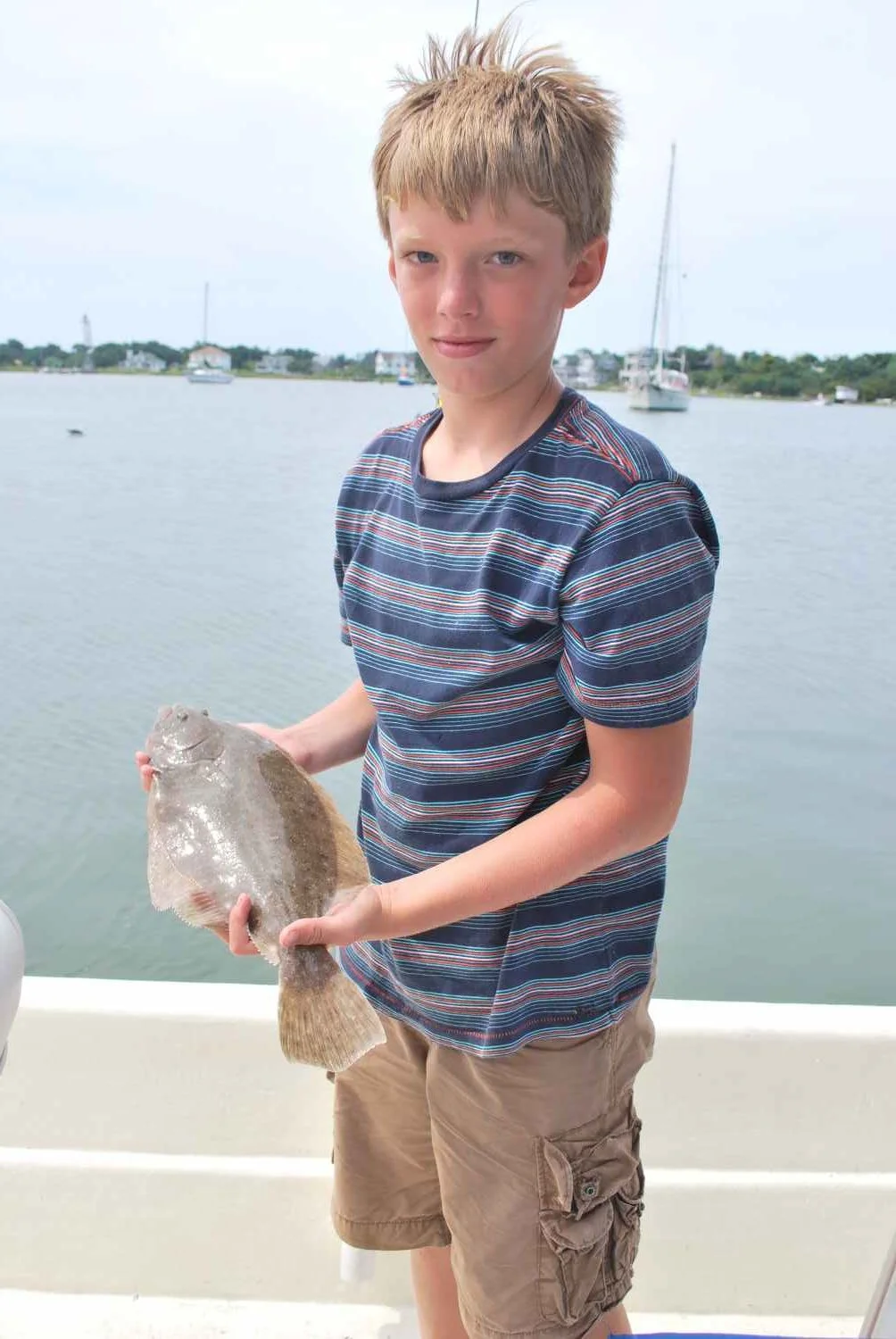 An Ocracoke fluke or flounder.