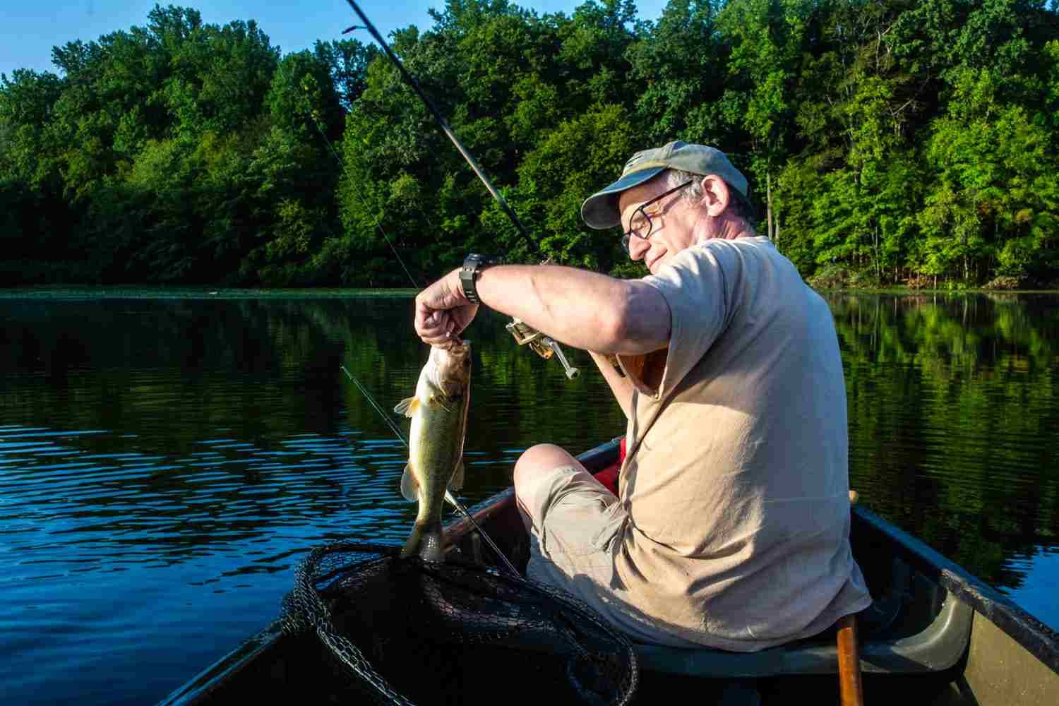 An early morning bass.