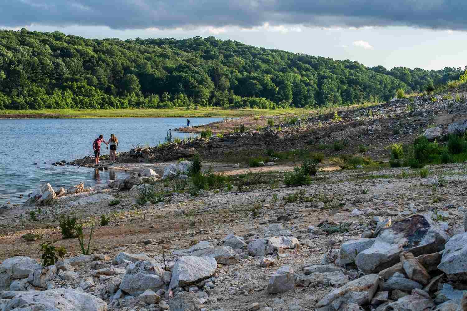 The subject in the distance, I managed to freeze the frame.