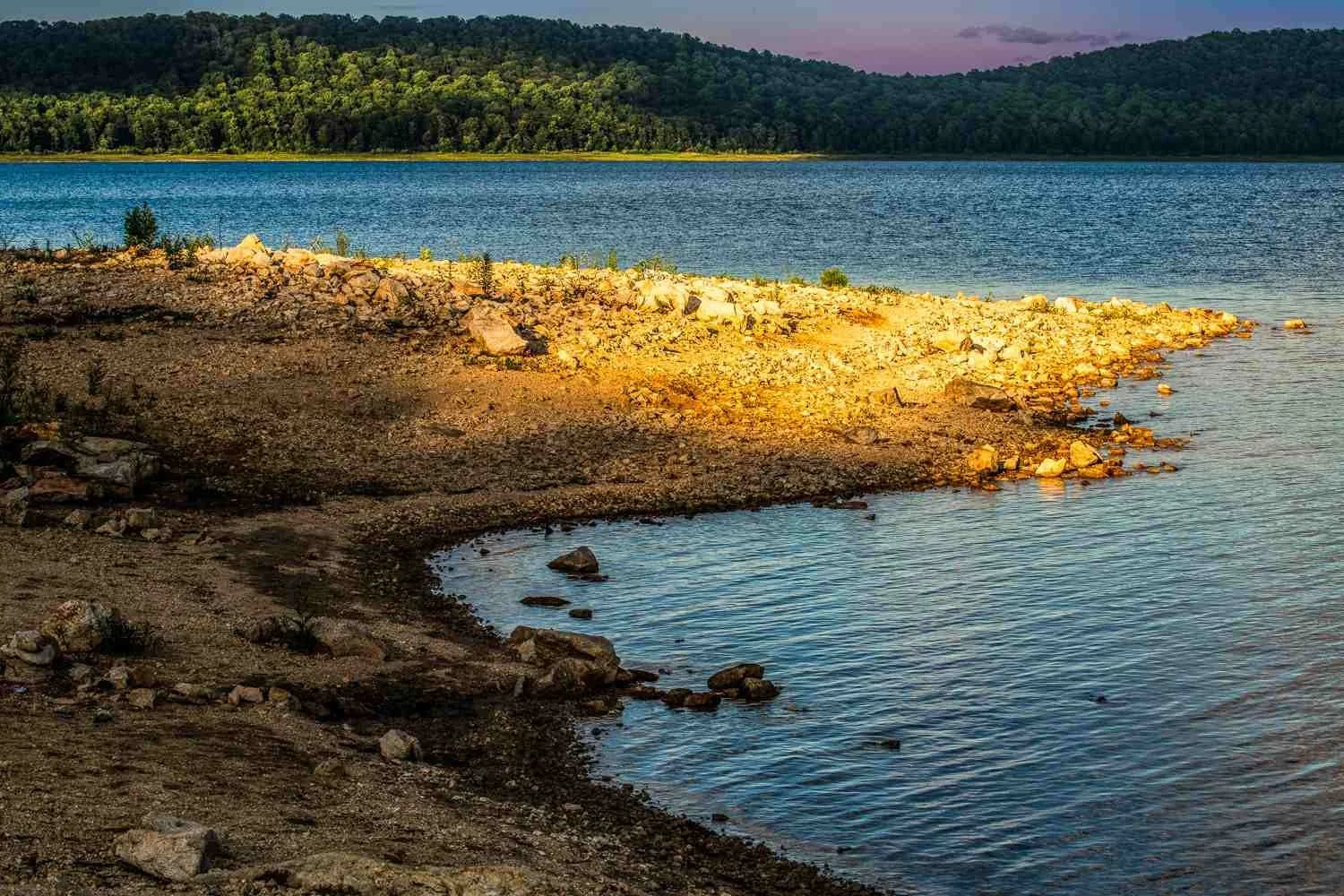 The sky in this image was replaced in Photoshop.