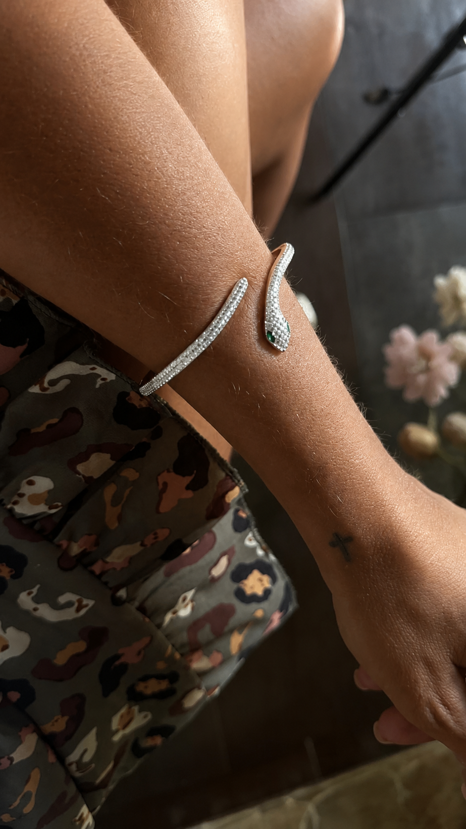 PULSERA SNAKE ACERO