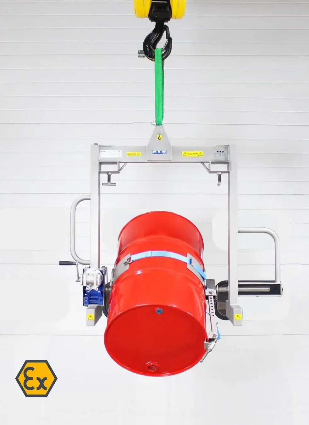 image of a stainless steel and EX rated for zoned hazardous or explosive areas