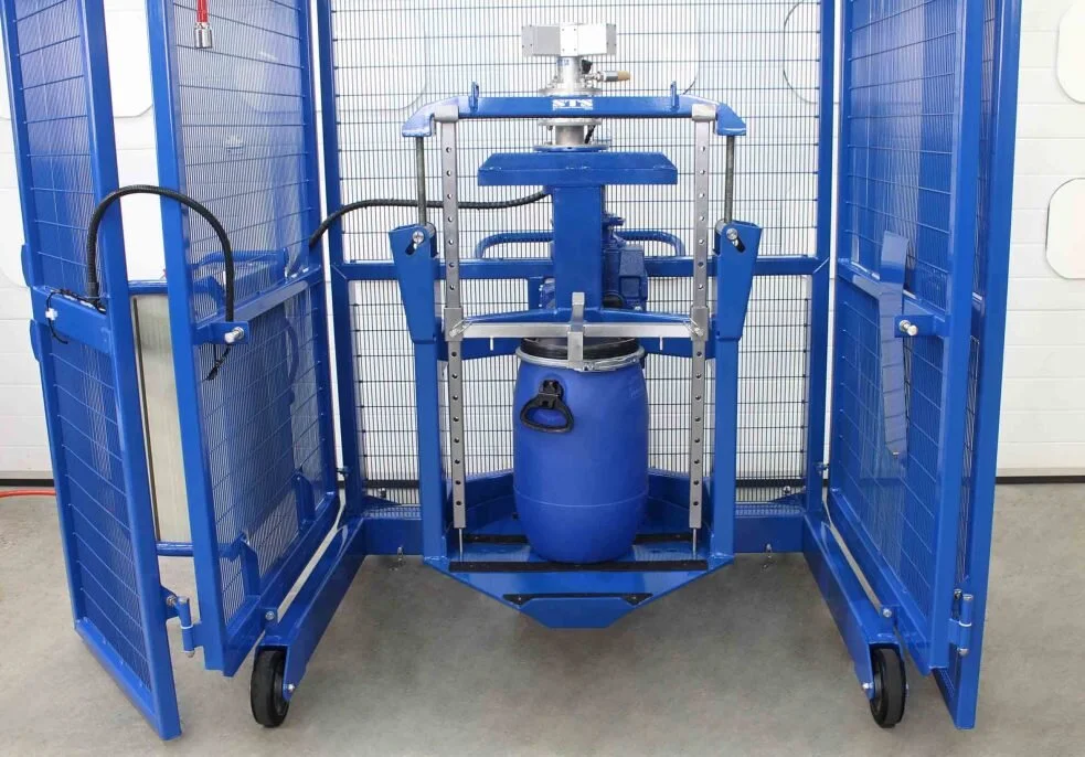 Drum Mixer Small Barrel Attachment