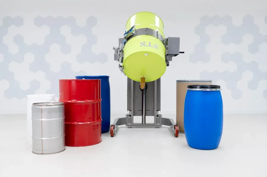 image of a collections of drums that work with this rotator