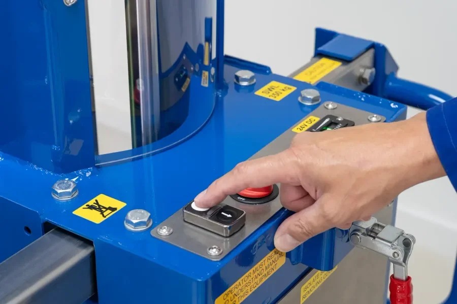 push button lift control panel