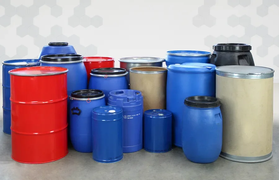 Collection of drums that can be lifted
