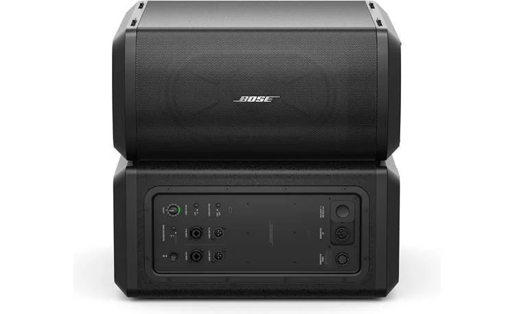 Bose portable Bluetooth speaker with control panel and power button.