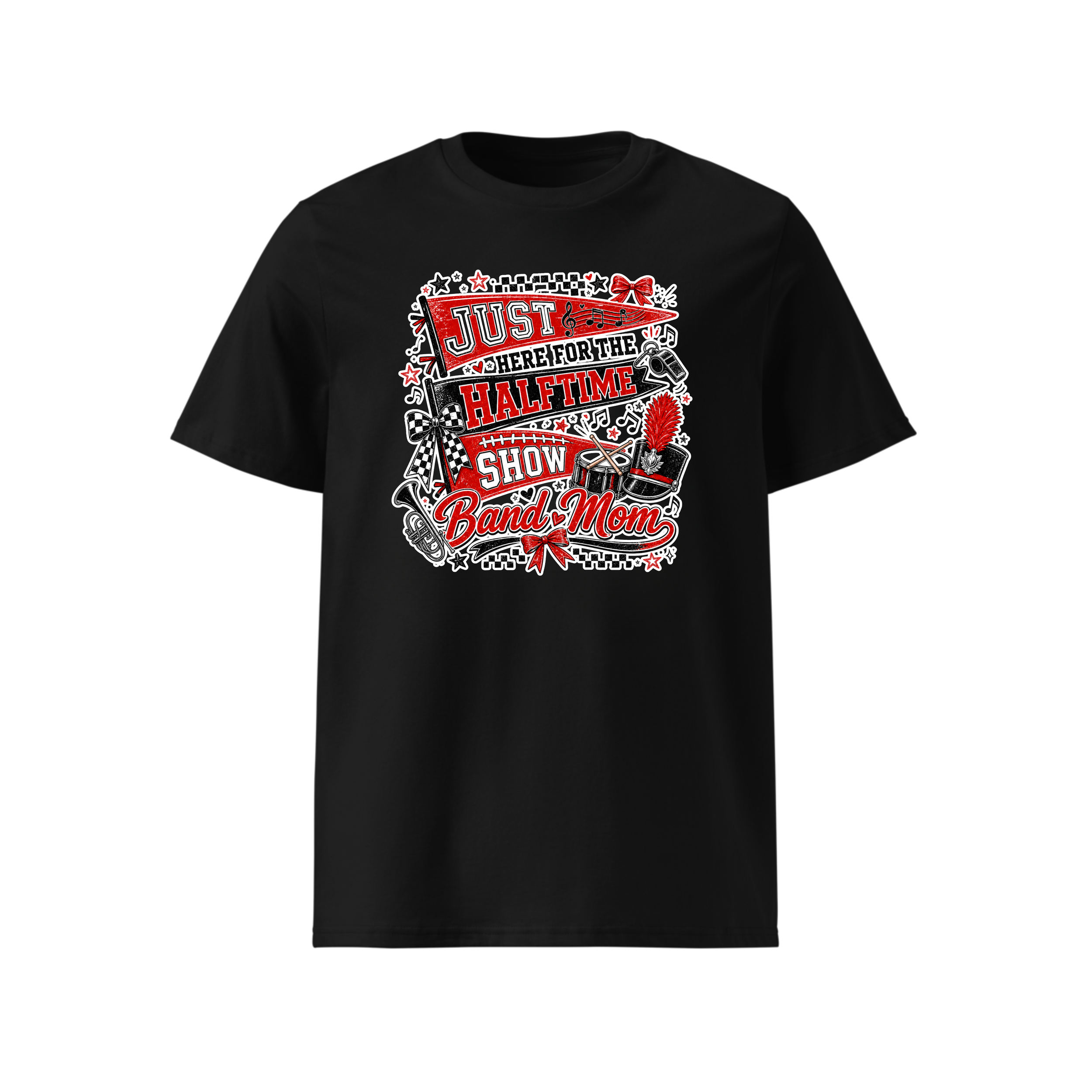 Just Here For The Halftime Show - Band Mom Shirt - BM008 - Standard T-Shirt