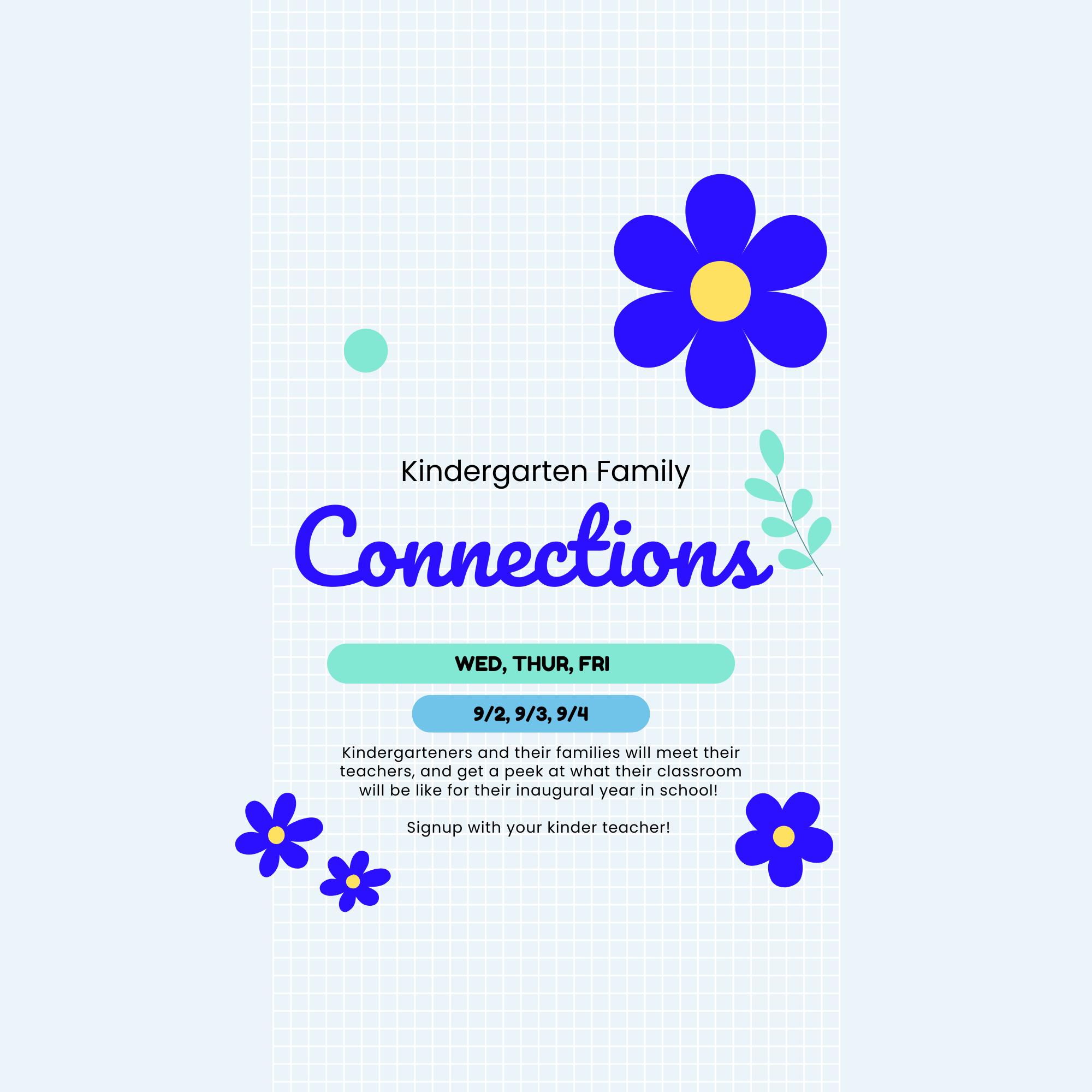 Kindergarten Connections