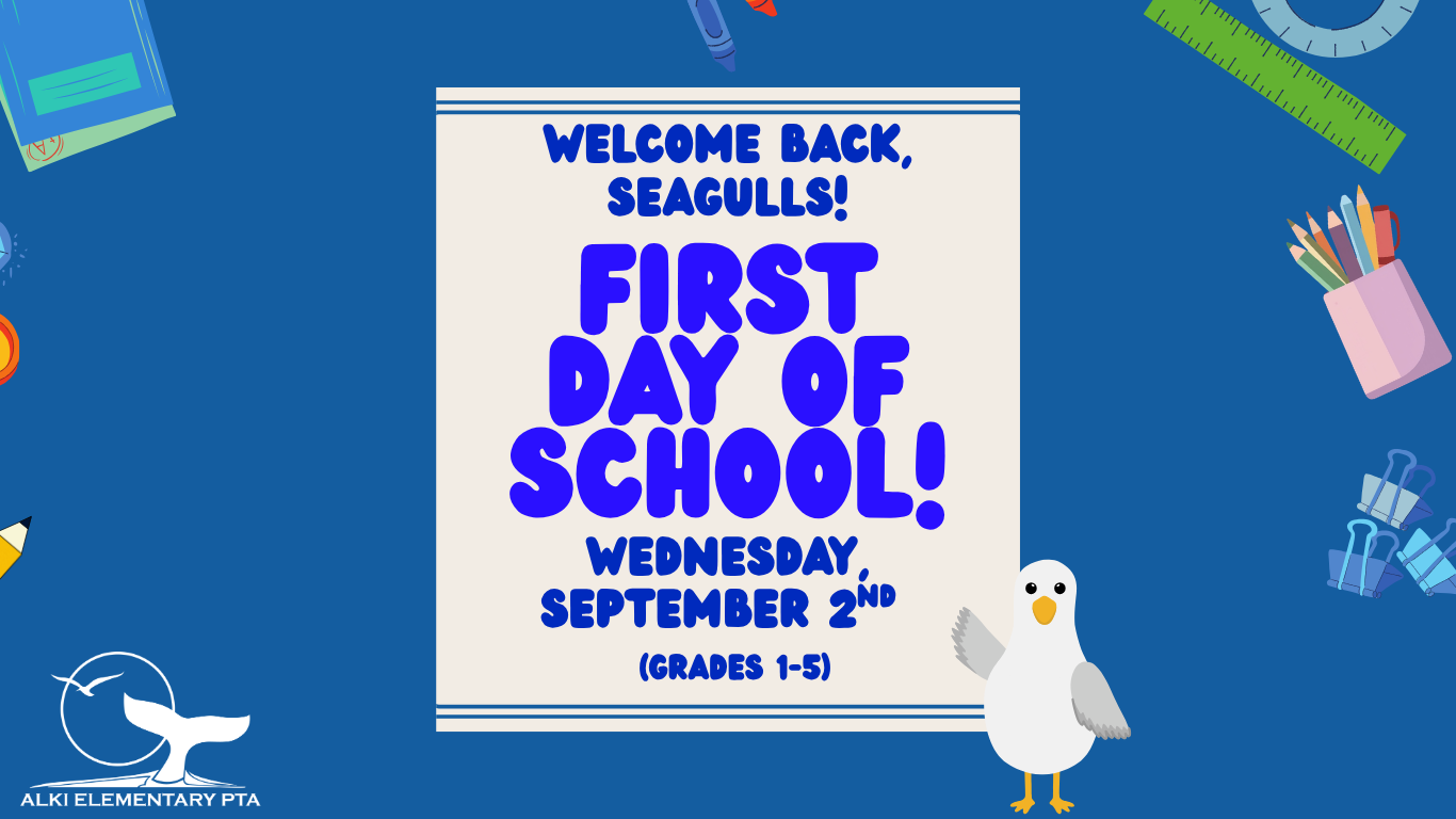 First Day of School (Grades 1-5)