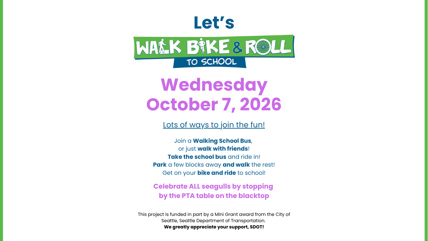 Walk, Bike, & Roll to School