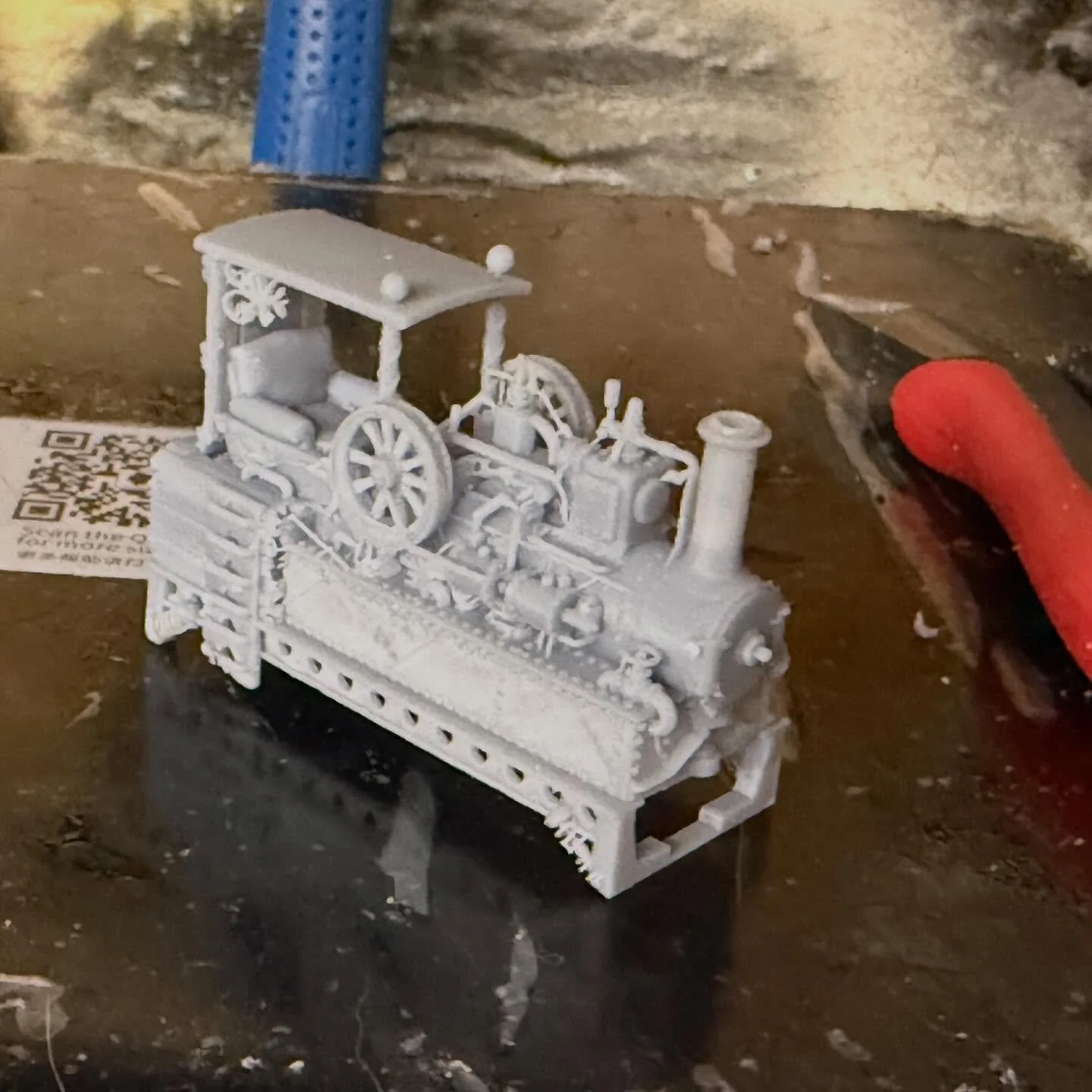 I&rsquo;ve shortened the funnel and lowered the cab roof. Just need to check it fits the chassis and get it printing cleanly.